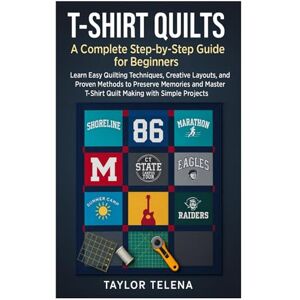 Taylor T-Shirt Quilts: A Complete Step-by-Step Guide for Beginners: Learn Easy Quilting Techniques, Creative Layouts, and Proven Methods to Preserve Memories ... T-Shirt Quilt Making with Simple Projects Taylor T-Shirt Quilts: A Complete Step-by-Step Guide for Beginners: Learn Easy Quilting Techniques, Creative Layouts, and Proven Methods to Preserve Memories ... T-Shirt Quilt Making with Simple Projects