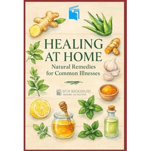Publishing And Solutions, Open Book House Healing at Home: Natural Remedies for Common Illnesses: Simple Herbal and Kitchen-Based Solutions for Everyday Ailments Publishing And Solutions, Open Book House Healing at Home: Natural Remedies for Common Illnesses: Simple Herbal and Kitchen-Based Solutions for Everyday Ailments
