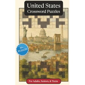 Publications, P.G. United States Crossword Puzzles: Crossword Puzzles with Easy to Read Print about the United States, Culture, History and More 6x9 inches, 120 pages ... (World Countries Crossword Puzzles) Publications, P.G. United States Crossword Puzzles: Crossword Puzzles with Easy to Read Print about the United States, Culture, History and More 6x9 inches, 120 pages ... (World Countries Crossword Puzzles)
