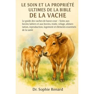Renard, Dr. Sophie LE SOIN ET LA PROPRIÉTÉ ULTIMES DE LA BIBLE DE LA VACHE: Le guide des vaches de basse-cour – Soins aux bovins laitiers et aux bovins, traite, vêlage, ... logement et éléments essentiels de la santé Renard, Dr. Sophie LE SOIN ET LA PROPRIÉTÉ ULTIMES DE LA BIBLE DE LA VACHE: Le guide des vaches de basse-cour – Soins aux bovins laitiers et aux bovins, traite, vêlage, ... logement et éléments essentiels de la santé