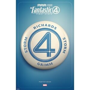 Marvel Studios ' The Fantastic Four: First Steps Poster Book Marvel Studios ' The Fantastic Four: First Steps Poster Book
