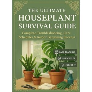 Bouchahda, Hanane N/A THE ULTIMATE HOUSEPLANT SURVIVAL GUIDE: Complete Troubleshooting, Care Schedules & Indoor Gardening Success Bouchahda, Hanane N/A THE ULTIMATE HOUSEPLANT SURVIVAL GUIDE: Complete Troubleshooting, Care Schedules & Indoor Gardening Success
