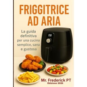 Pt, Mr. Frederick Friggitrice ad aria "LA GUIDA DEFINITIVA": Scopri l'elettrodomestico da cucina piu' famoso del momento: cos'e`e come si sceglie, come si utilizza e ... ricette che ti faranno felice in cucina. Pt, Mr. Frederick Friggitrice ad aria "LA GUIDA DEFINITIVA": Scopri l'elettrodomestico da cucina piu' famoso del momento: cos'e`e come si sceglie, come si utilizza e ... ricette che ti faranno felice in cucina.