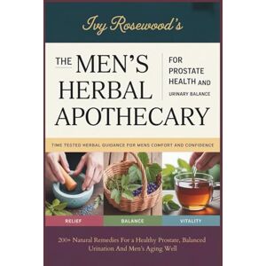 Rosewood The Men’s Herbal Apothecary For Prostate Health And Urinary Balance: 200+ Natural Remedies For a Healthy Prostate, Balanced Urination And Men’s Aging Well Rosewood The Men’s Herbal Apothecary For Prostate Health And Urinary Balance: 200+ Natural Remedies For a Healthy Prostate, Balanced Urination And Men’s Aging Well
