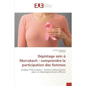 El Maghalif, Houda Dépistage sein à Marrakech : comprendre la participation des femmes: Analyse YTB & Saada I : facteurs déterminants pour un dépistage précoce efficace El Maghalif, Houda Dépistage sein à Marrakech : comprendre la participation des femmes: Analyse YTB & Saada I : facteurs déterminants pour un dépistage précoce efficace