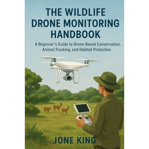 King, Jone THE WILDLIFE DRONE MONITORING HANDBOOK: A Beginner’s Guide to Drone-Based Conservation, Animal Tracking, and Habitat Protection King, Jone THE WILDLIFE DRONE MONITORING HANDBOOK: A Beginner’s Guide to Drone-Based Conservation, Animal Tracking, and Habitat Protection