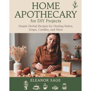 Sage, Eleanor Home Apothecary for DIY Projects: Simple Herbal Recipes for Healing Balms, Soaps, Candles, and More Sage, Eleanor Home Apothecary for DIY Projects: Simple Herbal Recipes for Healing Balms, Soaps, Candles, and More