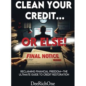 One, Dee Rich Clean Your Credit...Or Else!: Reclaiming Financial Freedom—The Ultimate Guide to Credit Restoration One, Dee Rich Clean Your Credit...Or Else!: Reclaiming Financial Freedom—The Ultimate Guide to Credit Restoration