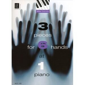 Cornick, Mike 3 Pieces For 6 Hands At 1 Piano: für 6 Hände an einem Klavier. Spielpartitur. Cornick, Mike 3 Pieces For 6 Hands At 1 Piano: für 6 Hände an einem Klavier. Spielpartitur.