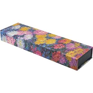 Paperblanks Monet’s Chrysanthemums Pencil Case (Wrap Closure) Paperblanks Monet’s Chrysanthemums Pencil Case (Wrap Closure)