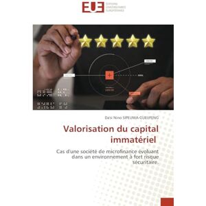 Sipeuwa-Gueufeng, Da'si Nino Valorisation du capital immatériel: Cas d'une société de microfinance évoluant dans un environnement à fort risque sécuritaire. Sipeuwa-Gueufeng, Da'si Nino Valorisation du capital immatériel: Cas d'une société de microfinance évoluant dans un environnement à fort risque sécuritaire.