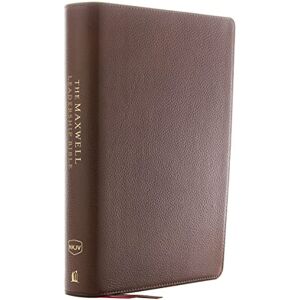 Thomas Nelson NKJV, Maxwell Leadership Bible, Third Edition, Premium Cowhide Leather, Brown, Comfort Print: Holy Bible, New King James Version Thomas Nelson NKJV, Maxwell Leadership Bible, Third Edition, Premium Cowhide Leather, Brown, Comfort Print: Holy Bible, New King James Version