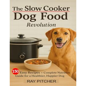 Pitcher, Ray The Slow Cooker Dog Food Revolution: 150 Easy Recipes + Complete Nutrition Guide for a Healthier, Happier Dog Pitcher, Ray The Slow Cooker Dog Food Revolution: 150 Easy Recipes + Complete Nutrition Guide for a Healthier, Happier Dog