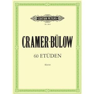 Johann Baptist Cramer Cramer-Bülow: 60 Studies for Piano (EP3814): für Klavier (Edition Peters) Johann Baptist Cramer Cramer-Bülow: 60 Studies for Piano (EP3814): für Klavier (Edition Peters)