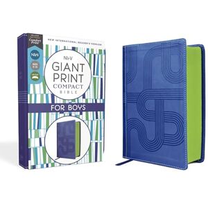 Zondervan NIrV, Giant Print Compact Bible for Boys, Leathersoft, Blue, Comfort Print: New International Reader's Version, Blue, Leathersoft, Giant Print Compact Bible for Boys, Comfort Print Zondervan NIrV, Giant Print Compact Bible for Boys, Leathersoft, Blue, Comfort Print: New International Reader's Version, Blue, Leathersoft, Giant Print Compact Bible for Boys, Comfort Print