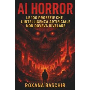 Baschir, Roxana AI HORROR – Le 100 Profezie che l’Intelligenza Artificiale non doveva rivelare: Visioni proibite, futuri oscuri e messaggi inquietanti dall’AI che non avremmo mai dovuto ascoltare Baschir, Roxana AI HORROR – Le 100 Profezie che l’Intelligenza Artificiale non doveva rivelare: Visioni proibite, futuri oscuri e messaggi inquietanti dall’AI che non avremmo mai dovuto ascoltare