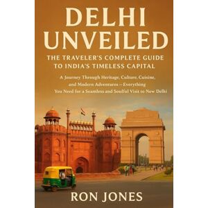Jones, Ron Delhi Unveiled: The Traveler’s Complete Guide to India’s Timeless Capital: A Journey Through Heritage, Culture, Cuisine, and Modern Adventures — ... for a Seamless and Soulful Visit to New Delhi Jones, Ron Delhi Unveiled: The Traveler’s Complete Guide to India’s Timeless Capital: A Journey Through Heritage, Culture, Cuisine, and Modern Adventures — ... for a Seamless and Soulful Visit to New Delhi
