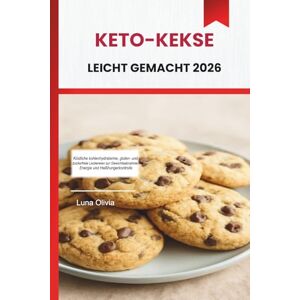 OLIVIA, LUNA KETO-KEKSE LEICHT GEMACHT 2026: Köstliche kohlenhydratarme, gluten- und zuckerfreie Leckereien zur Gewichtsabnahme, Energie und Heißhungerkontrolle OLIVIA, LUNA KETO-KEKSE LEICHT GEMACHT 2026: Köstliche kohlenhydratarme, gluten- und zuckerfreie Leckereien zur Gewichtsabnahme, Energie und Heißhungerkontrolle