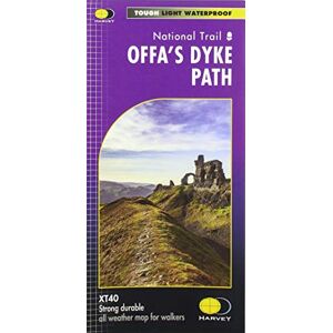 Harvey Maps Offa's Dyke Path (Trail maps) (Trail Map XT40) Harvey Maps Offa's Dyke Path (Trail maps) (Trail Map XT40)
