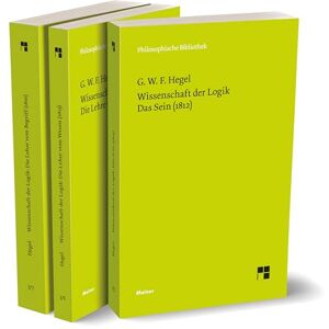 Hegel, Georg Wilhelm Friedrich Wissenschaft der Logik. Band 1+2: 3 Bände Hegel, Georg Wilhelm Friedrich Wissenschaft der Logik. Band 1+2: 3 Bände