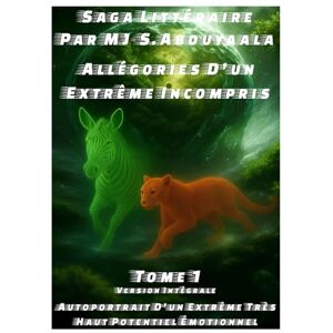 S.Abouyaala, Mr MJ Allégories D’un Extrême Incompris Tome 1 Version intégrale: Autoportrait D’un Extrême Très Haut Potentiel Émotionnel S.Abouyaala, Mr MJ Allégories D’un Extrême Incompris Tome 1 Version intégrale: Autoportrait D’un Extrême Très Haut Potentiel Émotionnel