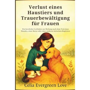Evergreen Love, Celia Verlust eines Haustiers und Trauerbewältigung für Frauen: Ein herzlicher Leitfaden zur Heilung nach dem Tod eines Hundes, einer Katze oder eines anderen tierischen Begleiters Evergreen Love, Celia Verlust eines Haustiers und Trauerbewältigung für Frauen: Ein herzlicher Leitfaden zur Heilung nach dem Tod eines Hundes, einer Katze oder eines anderen tierischen Begleiters