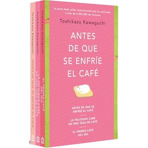 Kawaguchi, Toshikazu Pack Antes de Que Se Enfríe El Café / Before the Coffee Gets Cold Pack: (Contiene: Antes de que se enfríe el café La felicidad cabe en una taza de café El primer café del día) (Best Seller) Kawaguchi, Toshikazu Pack Antes de Que Se Enfríe El Café / Before the Coffee Gets Cold Pack: (Contiene: Antes de que se enfríe el café La felicidad cabe en una taza de café El primer café del día) (Best Seller)