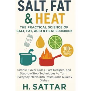 Sattar, H. The Practical Science of Salt, Fat, Acid & Heat Cookbook: Simple Flavor Rules, Fast Recipes, and Step-by-Step Techniques to Turn Everyday Meals into Restaurant-Quality Dishes Sattar, H. The Practical Science of Salt, Fat, Acid & Heat Cookbook: Simple Flavor Rules, Fast Recipes, and Step-by-Step Techniques to Turn Everyday Meals into Restaurant-Quality Dishes