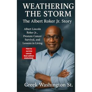 Washington St., Greek Weathering the Storm : The Albert Roker Jr. Story.: Albert Lincoln Roker Jr., Prostate Cancer Survival, and Lessons in Living. (Biographies) Washington St., Greek Weathering the Storm : The Albert Roker Jr. Story.: Albert Lincoln Roker Jr., Prostate Cancer Survival, and Lessons in Living. (Biographies)