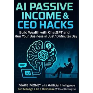 Crawford, Tommy AI Passive Income & CEO Hacks: Build Wealth with ChatGPT and Run Your Business in Just 10 Minutes a Day: Make Money with Artificial Intelligence and Manage Like a Billionaire Without Burning Out Crawford, Tommy AI Passive Income & CEO Hacks: Build Wealth with ChatGPT and Run Your Business in Just 10 Minutes a Day: Make Money with Artificial Intelligence and Manage Like a Billionaire Without Burning Out