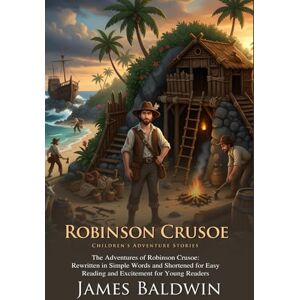 Baldwin, James Robinson Crusoe: The Ultimate Shipwreck and Survival Adventure for Kids: The Adventures of the World's Most Famous Castaway Fully Illustrated Edition with Author Biography Baldwin, James Robinson Crusoe: The Ultimate Shipwreck and Survival Adventure for Kids: The Adventures of the World's Most Famous Castaway Fully Illustrated Edition with Author Biography