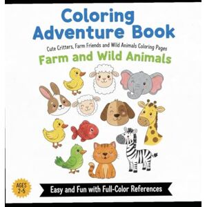 Qureshi, Mr Salahuddin A Fun Animals Coloring Book: A Collection of Adorable Animals for Kids to Color Qureshi, Mr Salahuddin A Fun Animals Coloring Book: A Collection of Adorable Animals for Kids to Color