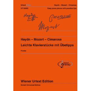 Cimarosa Haydn Mozart Light piano pieces with practice tips (Vol. 2) Urtext Primo Piano ( UT 52003 ) Cimarosa Haydn Mozart Light piano pieces with practice tips (Vol. 2) Urtext Primo Piano ( UT 52003 )