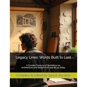 Kecskés, Editor, Gary A. Legacy Lines: Words Built to Last: A Curated Treasury of Quotations on Architecture and Design from 400 BC to Today Kecskés, Editor, Gary A. Legacy Lines: Words Built to Last: A Curated Treasury of Quotations on Architecture and Design from 400 BC to Today