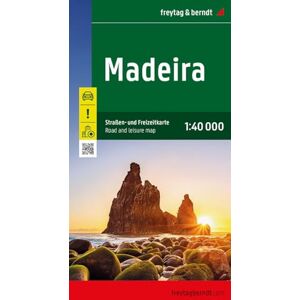 Freytag & Berndt Madeira Road and Leisure Map: 1:40,000 scale Freytag & Berndt Madeira Road and Leisure Map: 1:40,000 scale