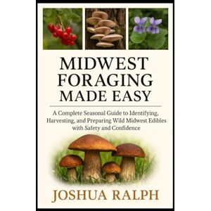 RALPH, JOSHUA MIDWEST FORAGING MADE EASY: A Complete Seasonal Guide to Identifying, Harvesting, and Preparing Wild Midwest Edibles with Safety and Confidence RALPH, JOSHUA MIDWEST FORAGING MADE EASY: A Complete Seasonal Guide to Identifying, Harvesting, and Preparing Wild Midwest Edibles with Safety and Confidence