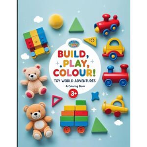 DM, Harshith My First Toy Coloring Book: Fun Toy Pictures for Toddlers and Preschoolers Ages 3-6 DM, Harshith My First Toy Coloring Book: Fun Toy Pictures for Toddlers and Preschoolers Ages 3-6