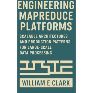 E Clark, William Engineering MapReduce Platforms: Scalable Architectures and Production Patterns for Large-Scale Data Processing E Clark, William Engineering MapReduce Platforms: Scalable Architectures and Production Patterns for Large-Scale Data Processing