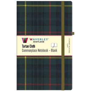 Scotland, Waverley Stewart Hunting Tartan Blank Hardback Notebook: Large 21cm x 13cm: Waverley Scotland Tartan Cloth Commonplace Notebook (Waverley Scotland Tartan Cloth Commonplace Notebooks) Scotland, Waverley Stewart Hunting Tartan Blank Hardback Notebook: Large 21cm x 13cm: Waverley Scotland Tartan Cloth Commonplace Notebook (Waverley Scotland Tartan Cloth Commonplace Notebooks)