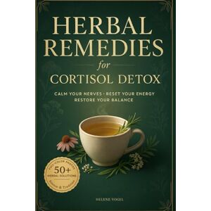 Vogel, Helene Herbal Remedies for Cortisol Detox: Discover Natural Anxiety Relief, Sleep Support, and Hormonal Balance With Adaptogenic Herbs, Daily Self-Care Habits, and a Gentle Stress-Reset Routine Vogel, Helene Herbal Remedies for Cortisol Detox: Discover Natural Anxiety Relief, Sleep Support, and Hormonal Balance With Adaptogenic Herbs, Daily Self-Care Habits, and a Gentle Stress-Reset Routine