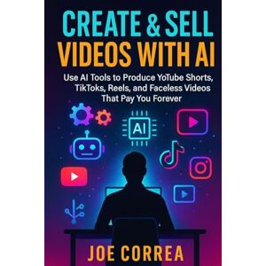 Correa, Joe Create & Sell Videos With AI: Use AI Tools to Produce YouTube Shorts, TikToks, Reels, and Faceless Videos That Pay You Forever (3) Correa, Joe Create & Sell Videos With AI: Use AI Tools to Produce YouTube Shorts, TikToks, Reels, and Faceless Videos That Pay You Forever (3)