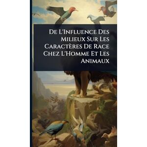 TBD De L'Influence Des Milieux Sur Les Caractères De Race Chez L'Homme Et Les Animaux TBD De L'Influence Des Milieux Sur Les Caractères De Race Chez L'Homme Et Les Animaux