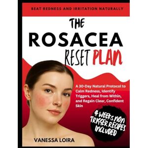 Loira, Vanessa The Rosacea Reset Plan: A 30-Day Natural Protocol to Calm Redness, Identify Triggers, Heal from Within, and Regain Clear Confident Skin Loira, Vanessa The Rosacea Reset Plan: A 30-Day Natural Protocol to Calm Redness, Identify Triggers, Heal from Within, and Regain Clear Confident Skin