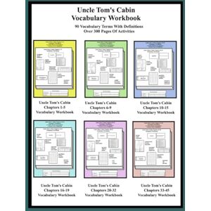 Bonham, christine Uncle Tom's Cabin Vocabulary Workbook: 90 Vocabulary Terms With Definitions Over 300 Pages Of Activities Bonham, christine Uncle Tom's Cabin Vocabulary Workbook: 90 Vocabulary Terms With Definitions Over 300 Pages Of Activities