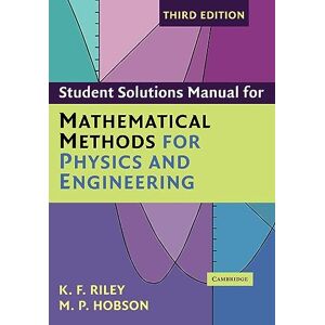 Riley, K. F. F. Std Sol Math Meth Phys Engin 3rd Riley, K. F. F. Std Sol Math Meth Phys Engin 3rd