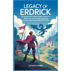 Gabriel, George Legacy of Erdrick: The Ultimate HD-2D Guide to Dragon Quest I & II — Master Every Secret, Conquer Every Boss, and Relive the Adventure That Defined RPG History Gabriel, George Legacy of Erdrick: The Ultimate HD-2D Guide to Dragon Quest I & II — Master Every Secret, Conquer Every Boss, and Relive the Adventure That Defined RPG History