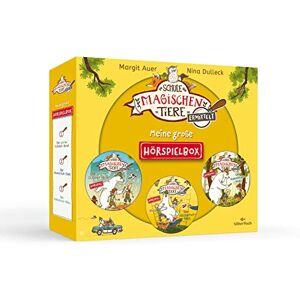 Auer, Margit Die Schule der magischen Tiere ermittelt Hörspiele: Meine große Hörspielbox: »Der grüne Glibber-Brief«, »Der Hausschuh-Dieb«, »Der Kokosnuss-Klau«: 3 CDs Auer, Margit Die Schule der magischen Tiere ermittelt Hörspiele: Meine große Hörspielbox: »Der grüne Glibber-Brief«, »Der Hausschuh-Dieb«, »Der Kokosnuss-Klau«: 3 CDs
