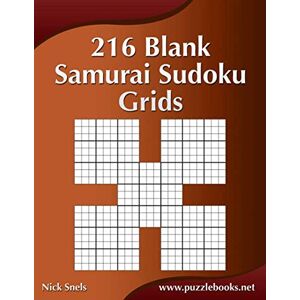 Snels, Nick 216 Blank Samurai Sudoku Grids Snels, Nick 216 Blank Samurai Sudoku Grids
