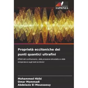 Hbibi, Mohammed Proprietà eccitoniche dei punti quantici ultrafini: Effetti del confinamento, della pressione idrostatica e della temperatura sugli stati eccitonici Hbibi, Mohammed Proprietà eccitoniche dei punti quantici ultrafini: Effetti del confinamento, della pressione idrostatica e della temperatura sugli stati eccitonici