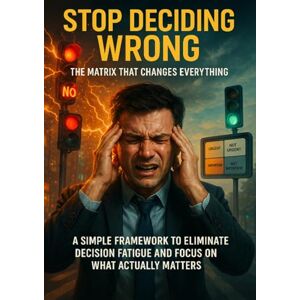 Carmichael, Adrian Stop Deciding Wrong: The Matrix That Changes Everything: A Simple Framework to Eliminate Decision Fatigue and Focus on What Actually Matters Carmichael, Adrian Stop Deciding Wrong: The Matrix That Changes Everything: A Simple Framework to Eliminate Decision Fatigue and Focus on What Actually Matters